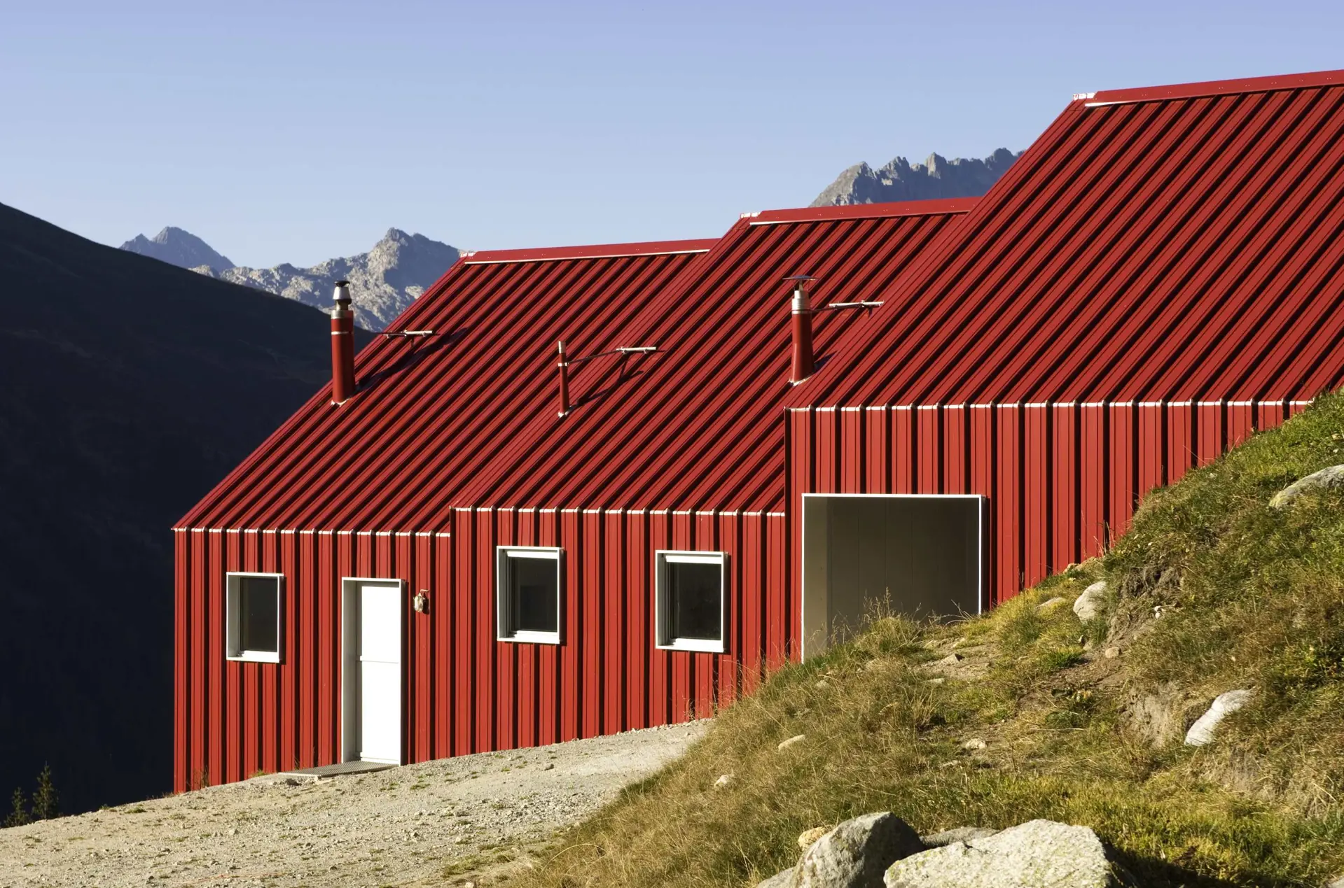 07_Neubau Alpgebäude_Ziegenalp Puzzetta Fuorns Platta